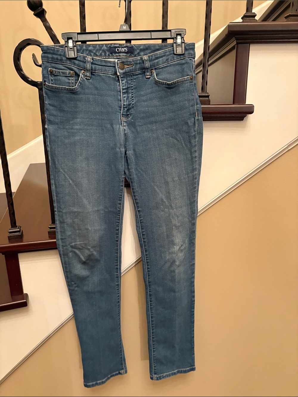 Chaps Women's Skinny Jeans in Medium Blue Wash